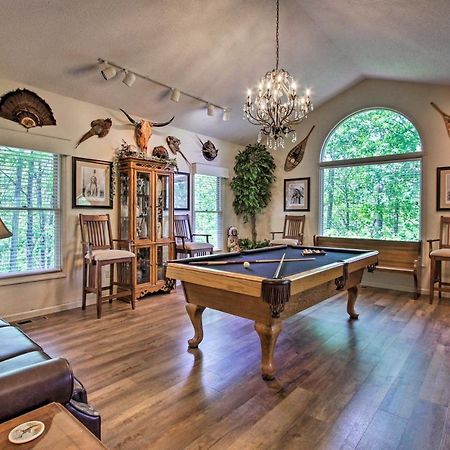 Eclectic Cabin With Hot Tub 1 Mi To Ober Gatlinburg Villa Exterior foto