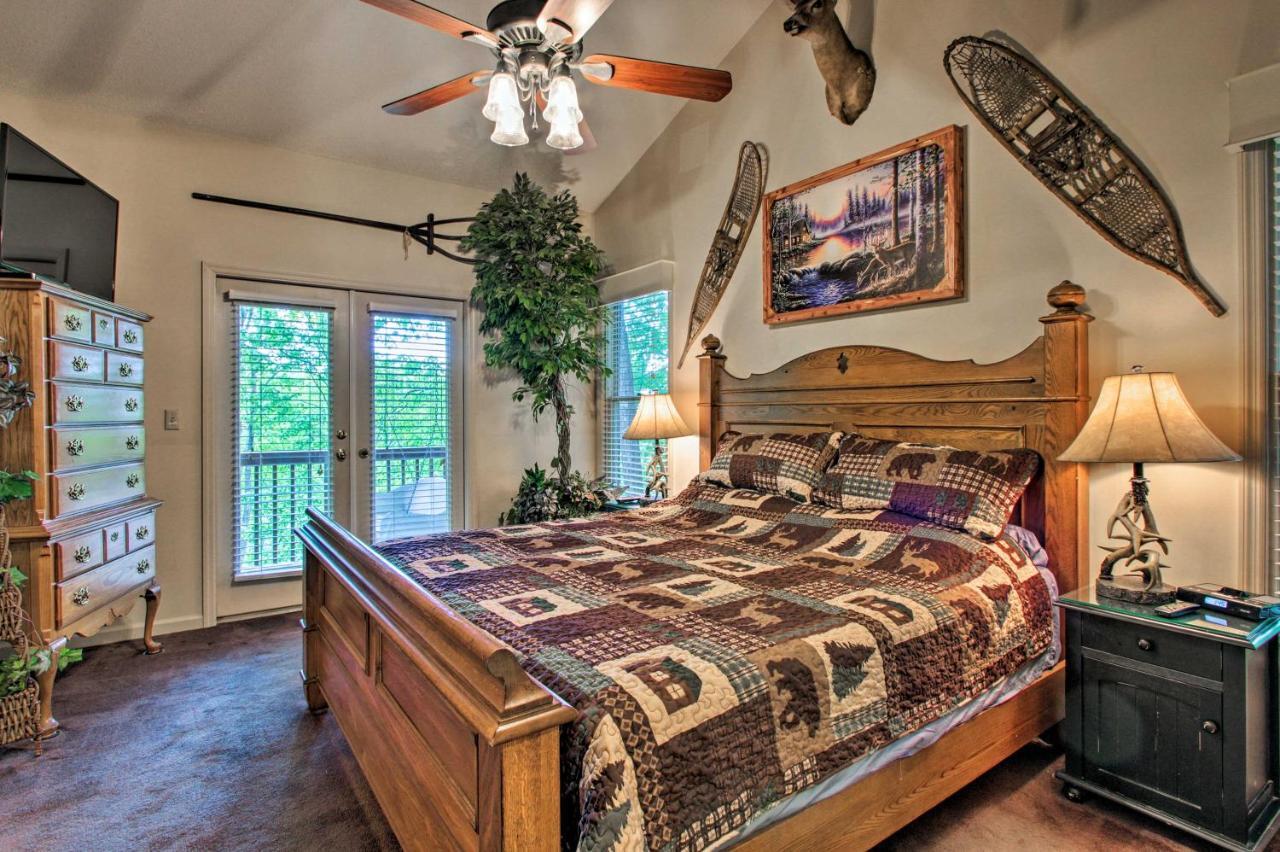 Eclectic Cabin With Hot Tub 1 Mi To Ober Gatlinburg Villa Exterior foto