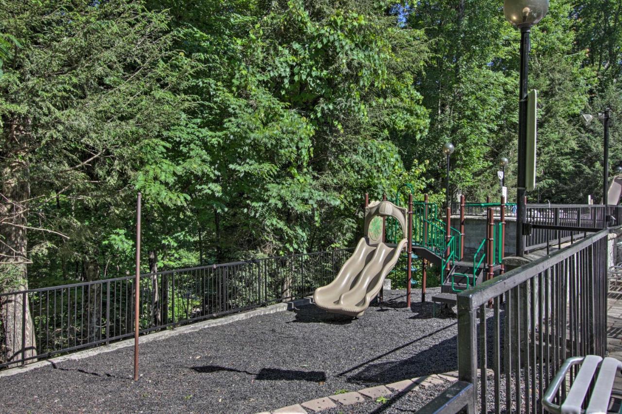 Eclectic Cabin With Hot Tub 1 Mi To Ober Gatlinburg Exterior foto
